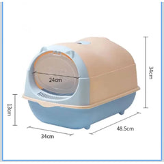 Cat Litter box in a practical holder cat toilet ( DESIGN CAT)