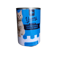Yummy Wet Cat Food Chunks fish