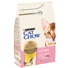 CAT CHOW Kitten Rich in Chicken Dry Cat Food 1.5KG