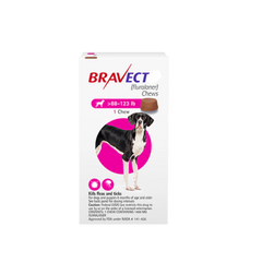 Bravecto Chewable Tablet For Very Large Dogs (40 - 56 Kg) X 1 Tablet