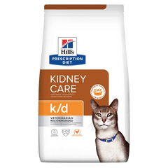 Hill's Veterinary K/D Kidney Care Dry Cat Food with Chicken 3kg