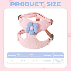 Nunbell Dog Puppy & cat Harness and Lesh