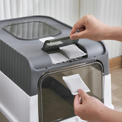 Large Cat Litter Box With Scoop