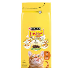 Friskies with Chicken and Vegetables cat Dry Food 1.7Kg