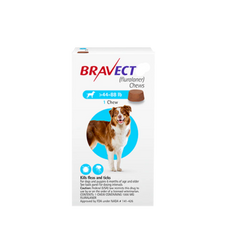 Bravecto Chewable Tablet For Large Dogs (20 - 40 Kg) X 1 Tablet
