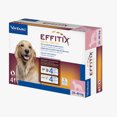 Virbac EFFITIX 20-40KG Price for one Pipette