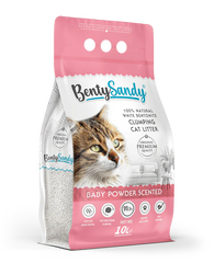 Benty Sandy Cat Litter 10L (Baby powder)