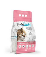 Benty Sandy Cat Litter 5L (Baby powder)