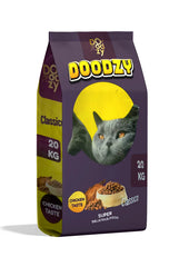 Doodzy Classico Dry Food for Adult Cats 20kg