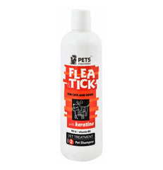 Pets Republic Eco-Friendly Step 2 Flea and Tick Shampoo with Keratin for Pets 500 ml