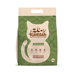 Ramlah Clumping Cat Litter Aloe Vera 5kg