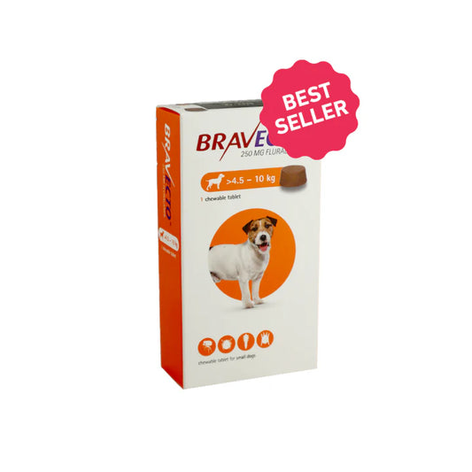 Bravecto Chewable Tablet For Small Dogs (4.5 - 10 Kg) X 1 Tablet