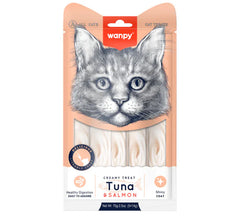 Wanpy Cat Creamy Treat Tuna & Salmon Flavor
