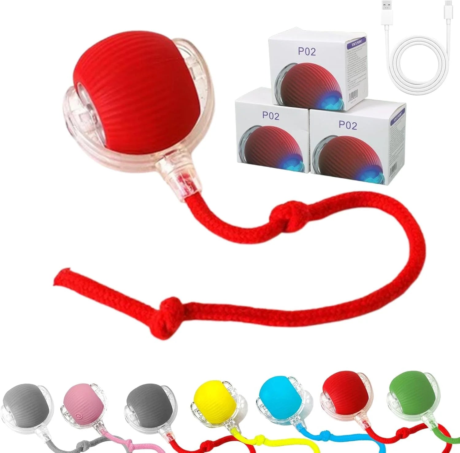 Crazy Pet Ball Toy for Cats & Dogs
