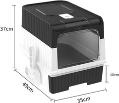 Large Cat Litter Box With Scoop