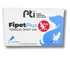 Pti Fipet Plus Topical Spot-on For Small Dogs up to 10Kg 1.3ml ( 1 Ampule )