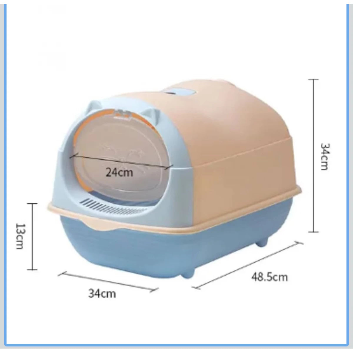 Cat Litter box in a practical holder cat toilet ( DESIGN CAT)