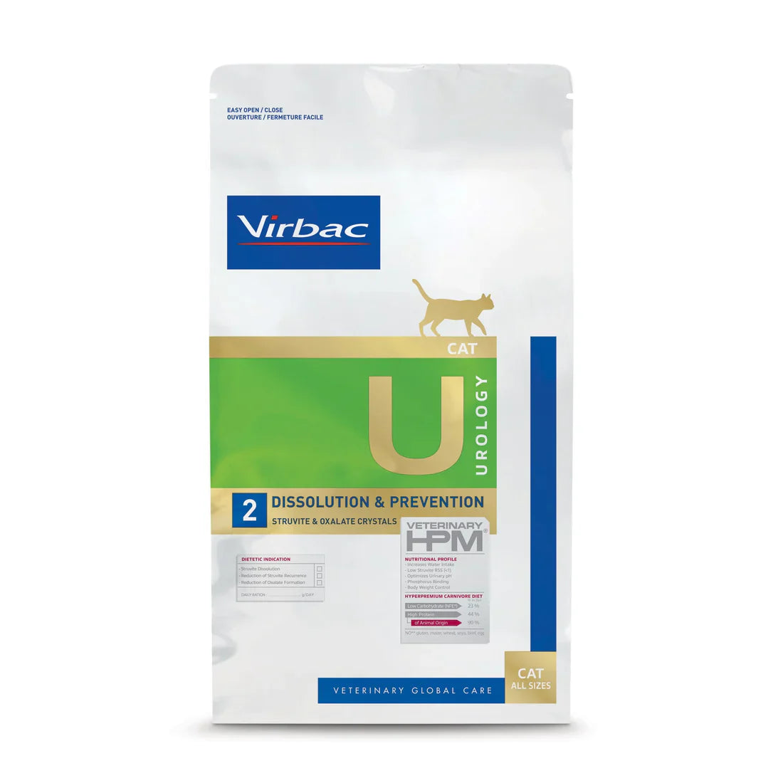 Virbac Urology Dissolution & Prevention Cat Dry Food 1.5Kg