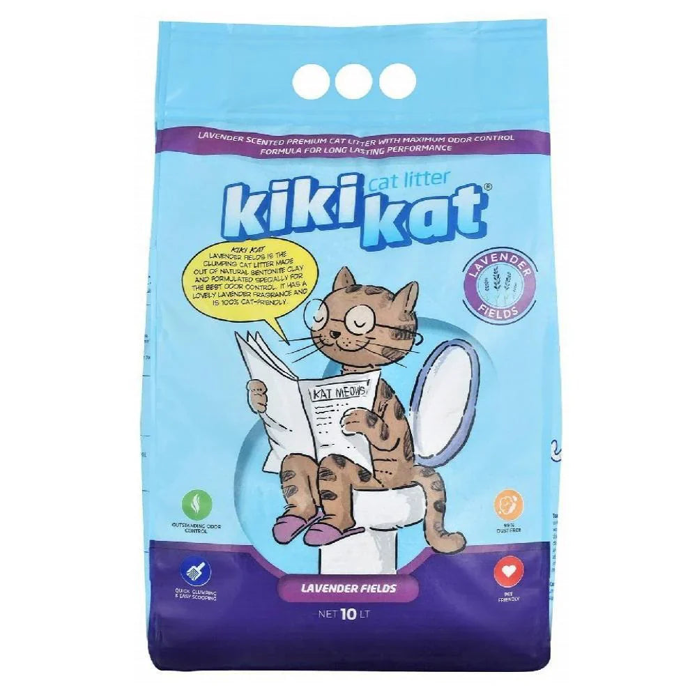 Kiki Kat Lavender Cat Litter 10L