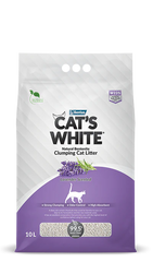 Cat’s White Lavender Scented Clumping Cat Litter 10L