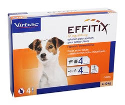 virbac EFFITIX 4-10KG Price for one Pipette