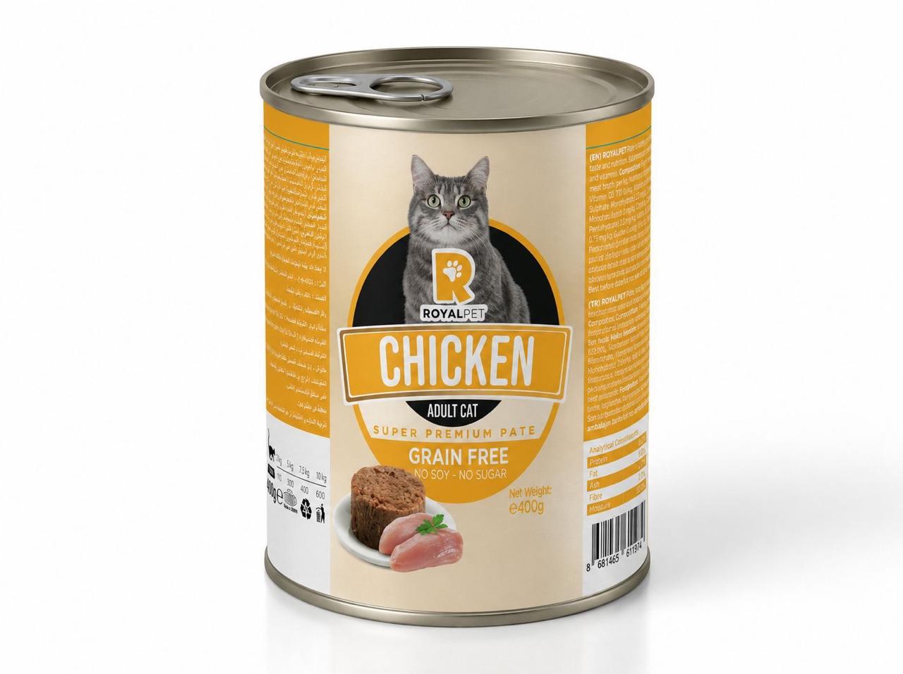 Royal Pet Super Premium Pâté – Chicken Adult Cat 400g