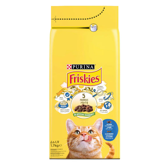 Friskies with Salmon and Vegetables cat Dry food