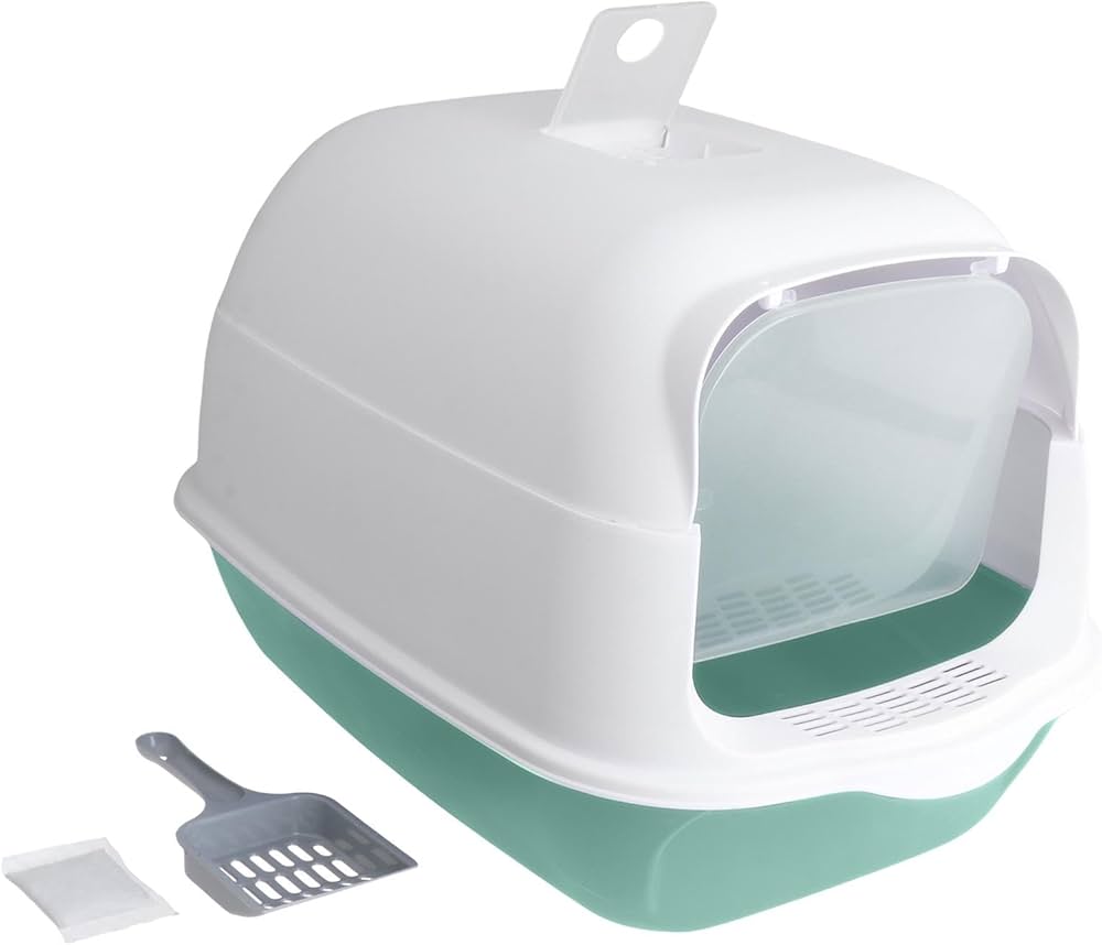 Cat Litter box in a practical holder cat toilet