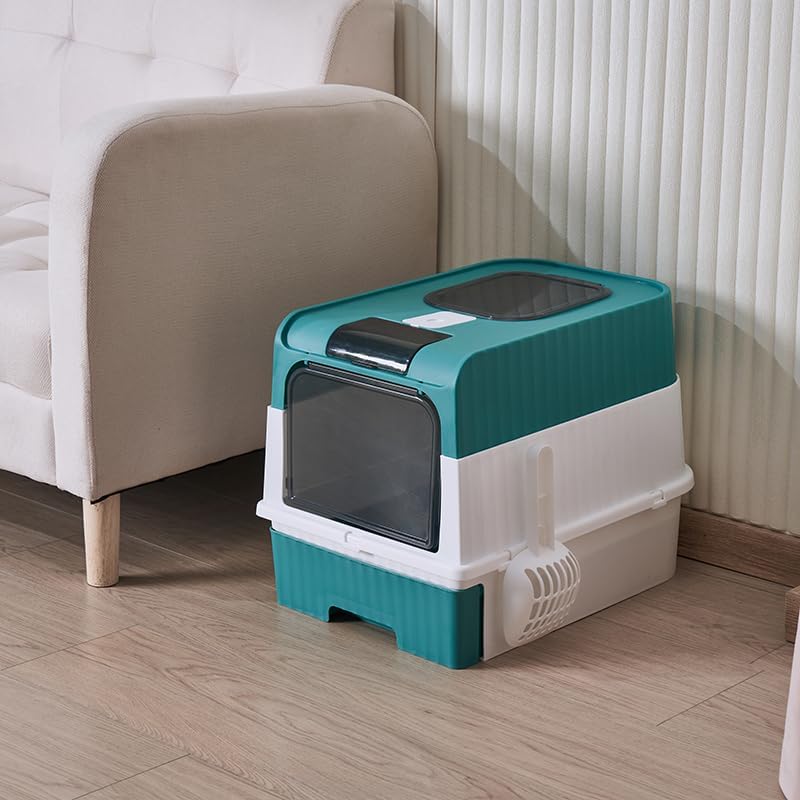 Large Cat Litter Box With Scoop