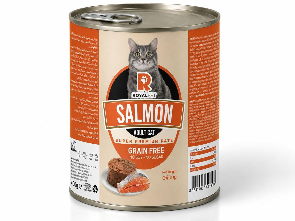 Royal Pet Super Premium Pâté – Salmon Adult Cat 400g