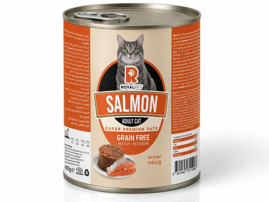 Royal Pet Super Premium Pâté – Salmon Adult Cat 400g