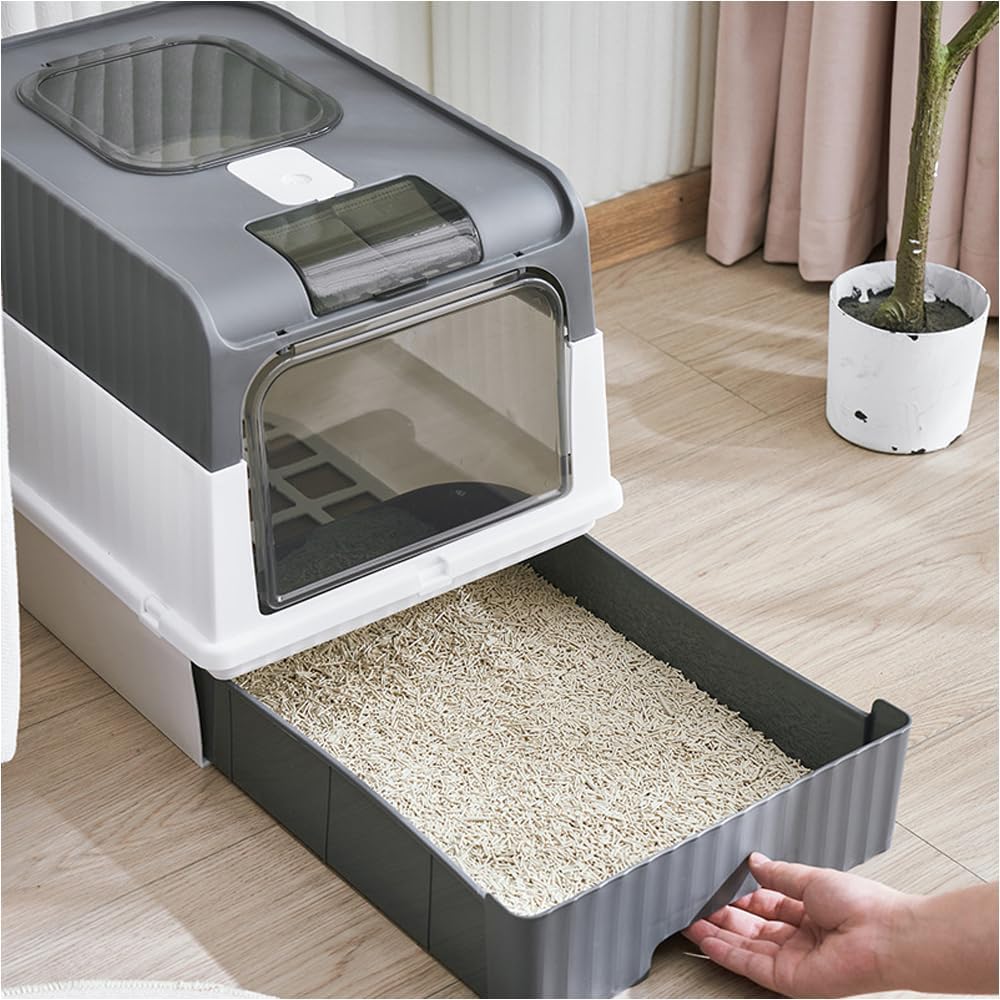 Large Cat Litter Box With Scoop