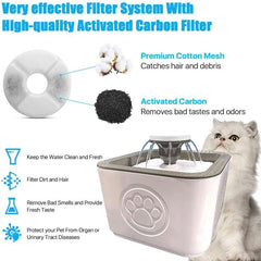 Water Fountain for Cats and Dogs