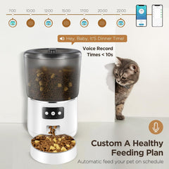 Automatic Pet Feeder, WiFi Control, Smart Feeder