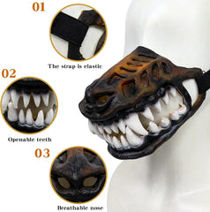 Pigmiss Dog Muzzle Breathable Latex Muzzles