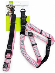 Nunbell Dog Collar with Body Harness and Leash Set