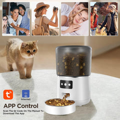 Automatic Pet Feeder, WiFi Control, Smart Feeder