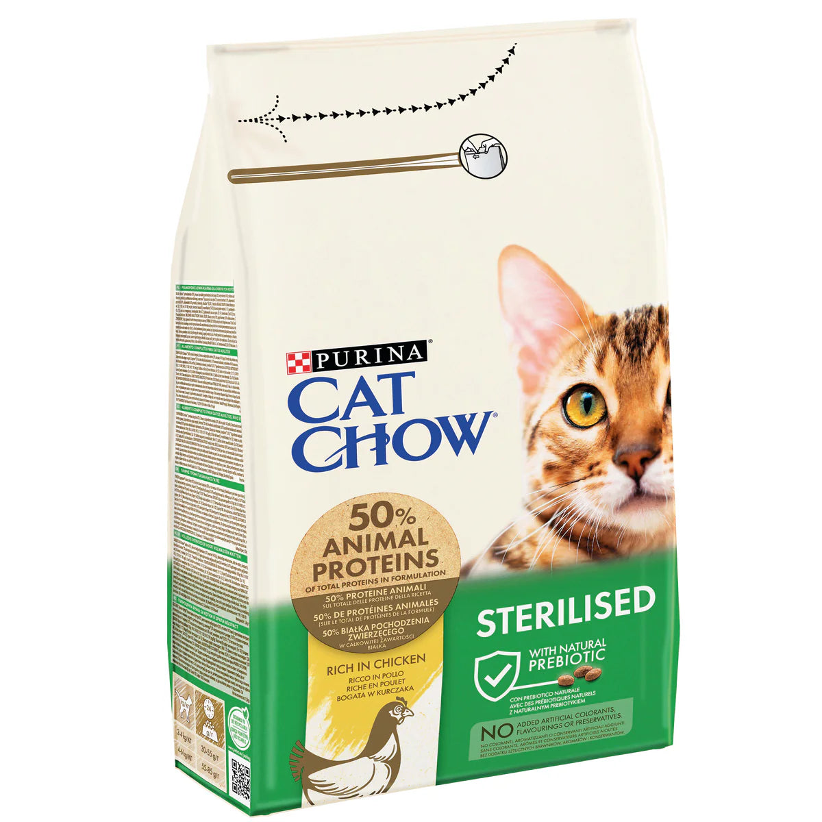 CAT CHOW Sterilised Rich in Chicken Dry Cat Food 1.5KG
