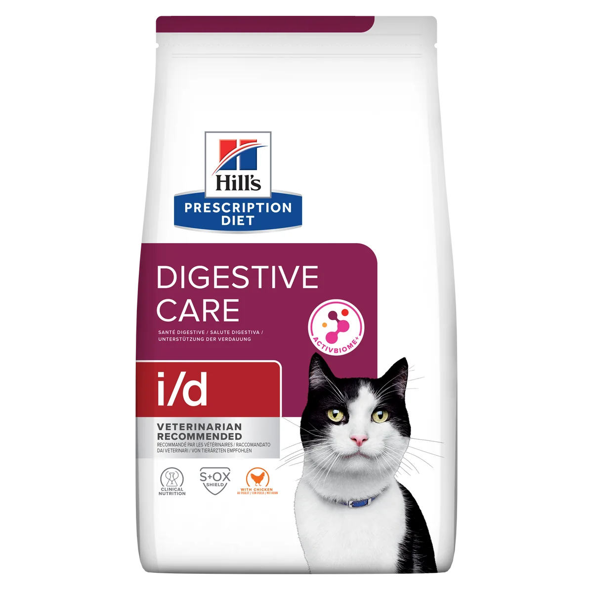 Hill's - Prescription Diet i/d Digestive Care Cat Dry Food Chicken Flavour 1.5kg