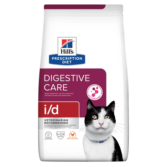 Hill's - Prescription Diet i/d Digestive Care Cat Dry Food Chicken Flavour 1.5kg