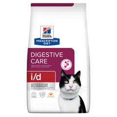 Hill's - Prescription Diet i/d Digestive Care Cat Dry Food Chicken Flavour 1.5kg