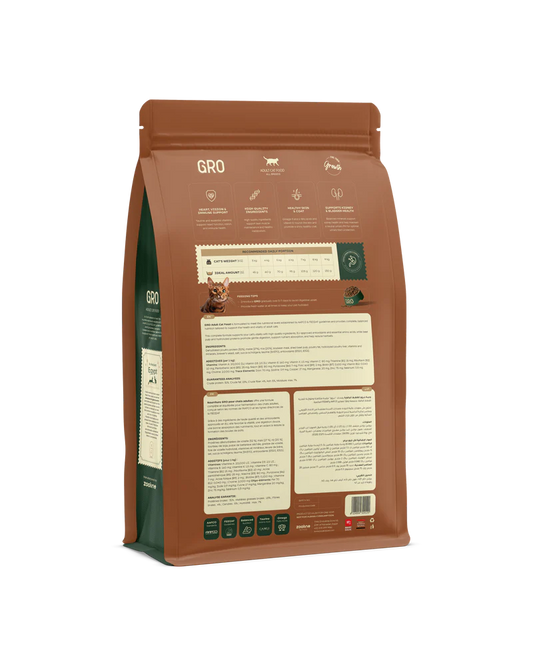 Gro Cat Dry Food Adult Chicken - 1 kg