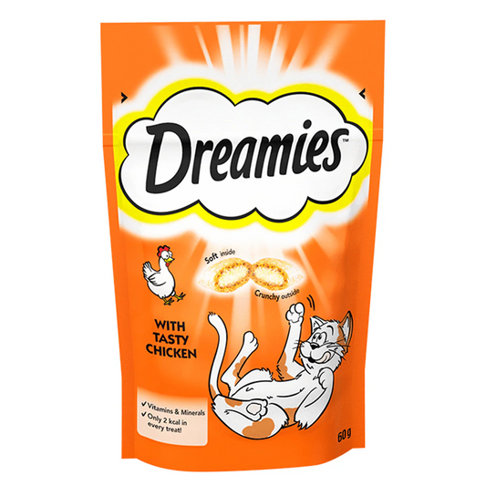 Dreamies Chicken - Cat Treats 60g