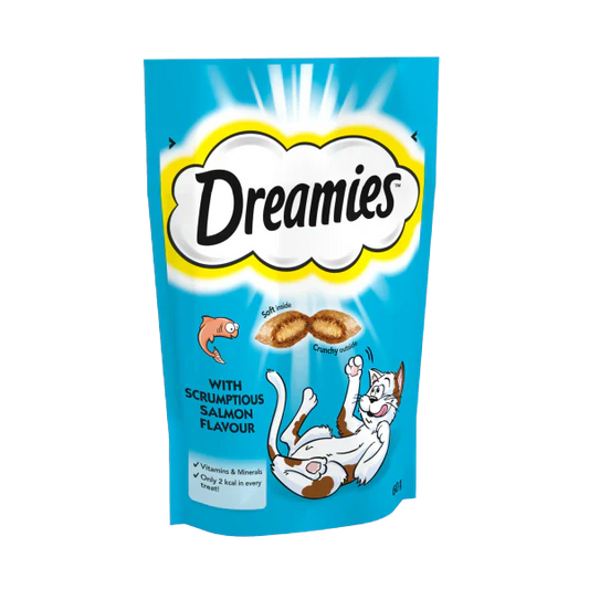 Dreamies Cat Treat With Salmon 60g