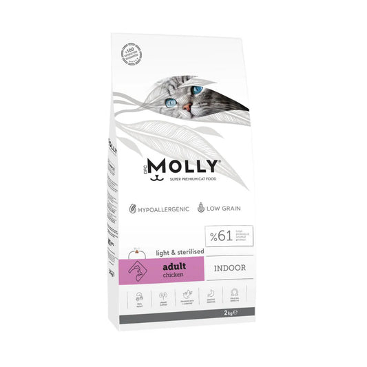 Molly Indoor light & sterilised 2KG