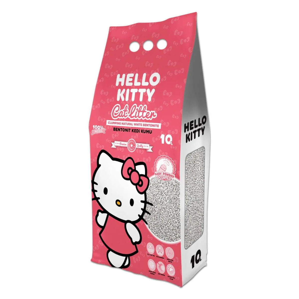 Hello Kitty Baby Powder Scented Cat Litter 10L