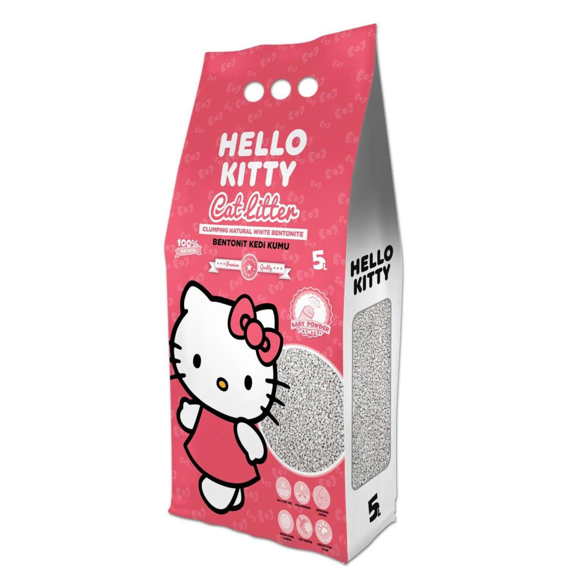 Hello Kitty Cat Litter 5L (baby powder)