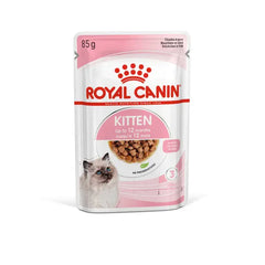Royal Canin Kitten Thin Slices in Gravy Wet Food – 85 g Pouch (Up to 12 Months)