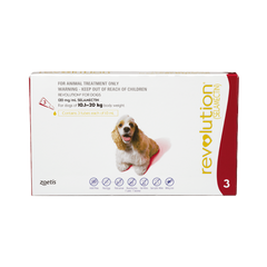 Revolution Topical Solution for Dogs,  20.1-40 lbs - 1 Pipette