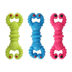 Nunbell Squeaky Rubber Dog Chew Toy